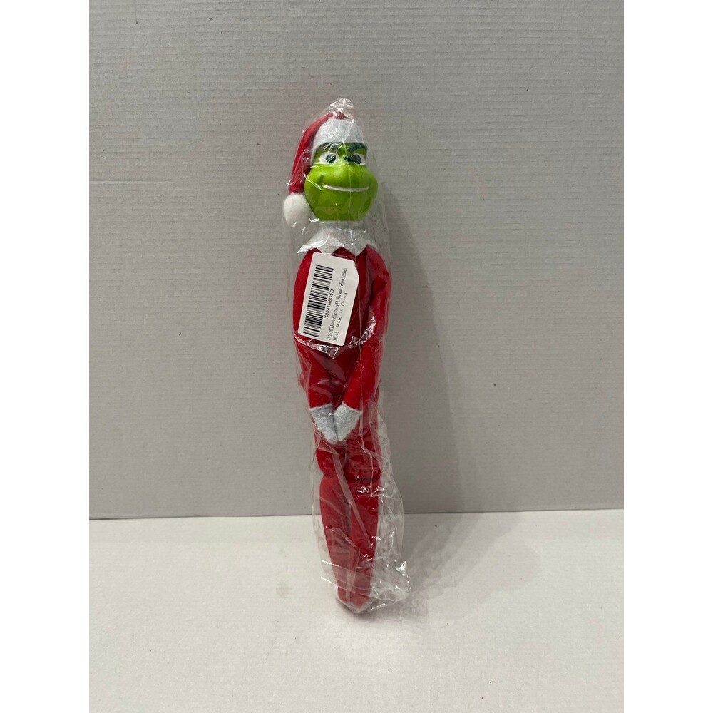 The Grinch Christmas Elf Plush Ornament New In Package